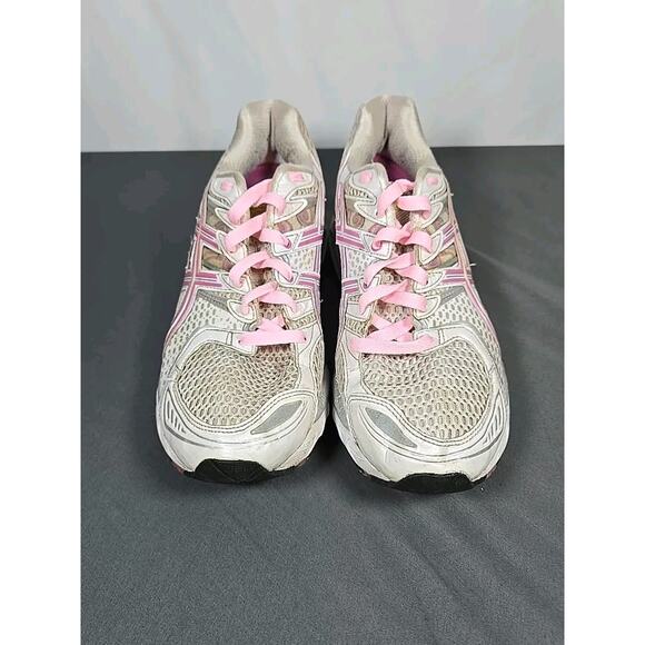 Asics Gel Kayano 16 Womens 9.5 Running Shoes Pink Silver White T050N - Picture 2 of 16